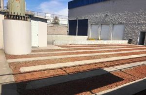 Fachada frontal bodega 2450m2 con acceso a cdmx naucalpan y santa fe - A.R.C. Inmobiliaria