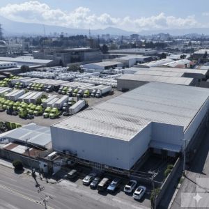 Vista aerea bodega industrial 3636m2 santa ana tlapaltitlan toluca - A.R.C. Inmobiliaria