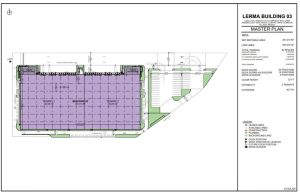 Plano de distribucion nave logistica 11742m2 a 27045m2 lerma - A.R.C. Inmobiliaria