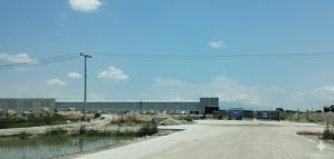 Vista perimetral de nave industrial modular AAA toluca - A.R.C. Inmobiliaria
